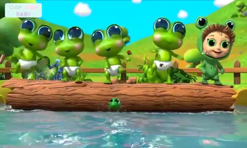 Beş Küçük Benekli Kurbağa - Sayı Öğrenme
