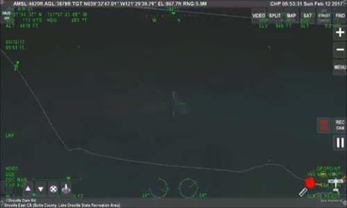 ABD'nin En Büyük Barajında Meydana Gelen Sızıntı Dev Bir Göç Hareketi Başlattı.