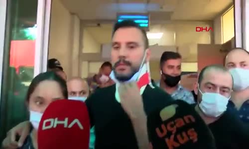 Manisa'nın Saruhanlı ilçesinde kaza geçiren Alişan ve ailesi hastane önünde yaşadıklarını anlattı