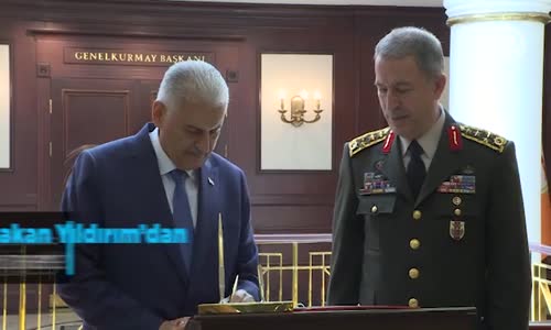 Başbakan Yıldırım'dan Veda Ziyaretleri