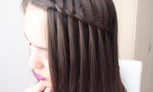 Şelale Saç Örgüsü