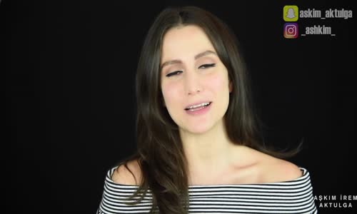 Aşkım İrem Aktulga Instagram Makyajı Siyah Beyaz