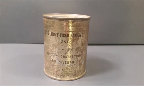 2. Dünya Savaşından Kalma Konserve Yemeği Yemek