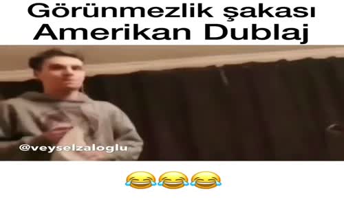 Görünmezlik Şakası - Amerikan Dublaj