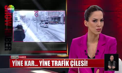 İstanbul güne kar sınavıyla başladı