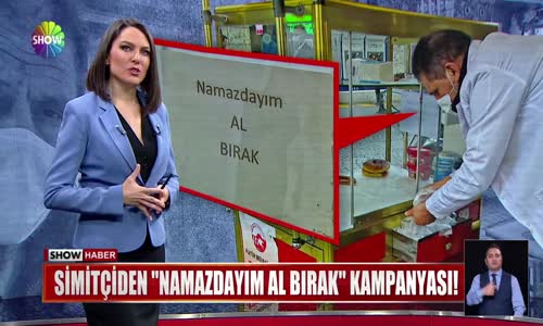 ''Namazdayım al bırak'' 