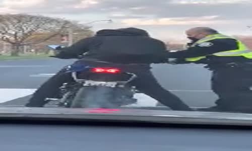 Polis ile Motosikletlinin Amansız Mücadelesi 