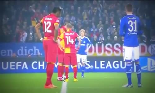 Schalke 04 vs Galatasaray 2_3 Maçın özeti 12.03.2013