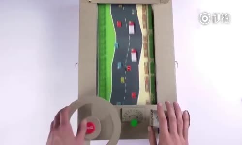 Kartondan Yarış Oyunu