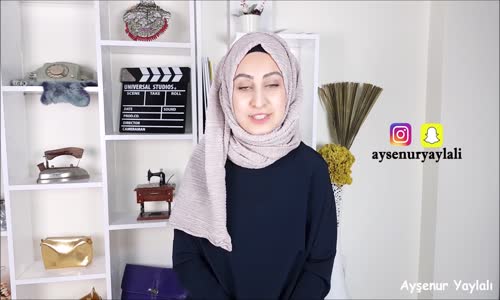 Ayşenur Yaylalı Simli Şal Bağlama