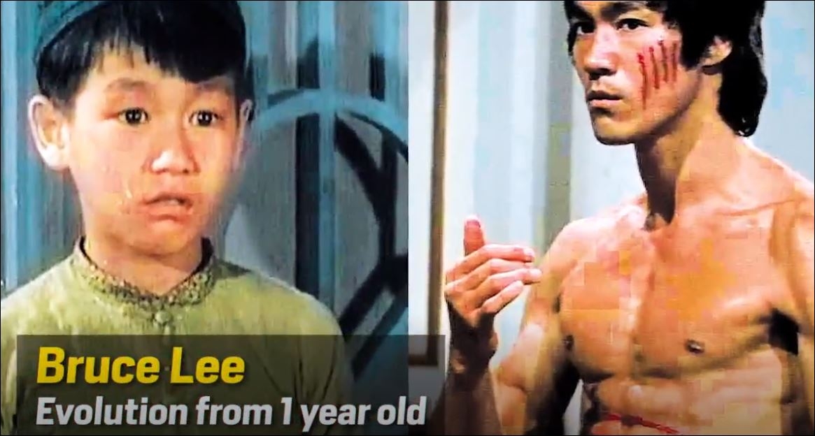 Bruce Lee Tribute - 1 Yaşından 32 Yaşına Kadar Resimlerle Hayatı