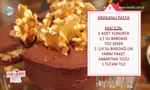 Evim Lokanta - Krokanlı Pasta