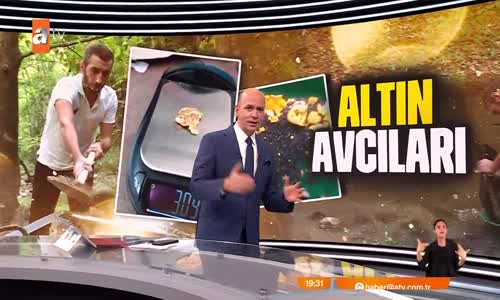 Bursa’da derede altın arıyorlar