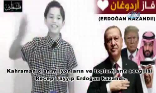 Filistinli Çocuğun Erdoğan Sevgisi