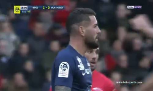 Nimes Olympique 1 - 1 Montpellier Maç Özeti İzle