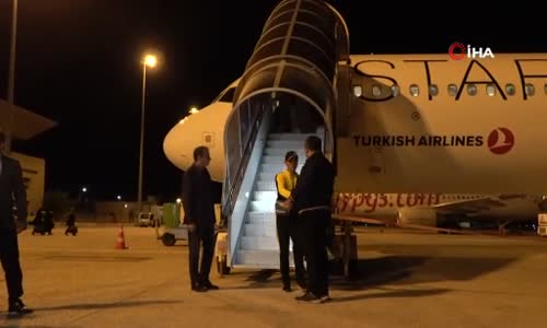 Ukrayna’dan tahliye edilen Ahıska Türklerinin üçüncü kafilesi de Elazığ’a geldi 