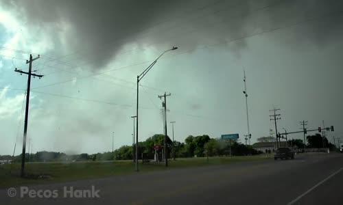Tornado Kasırgası Oklahomayı Vurdu 24.04.2020