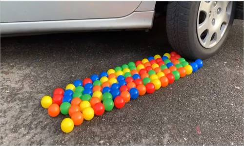 Araba  Oyuncak Küçük Top Testi # 178