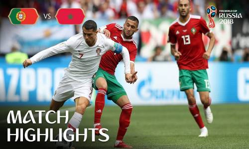 Portekiz 1 - 0 Fas - 2018 Dünya Kupası Maç Özeti