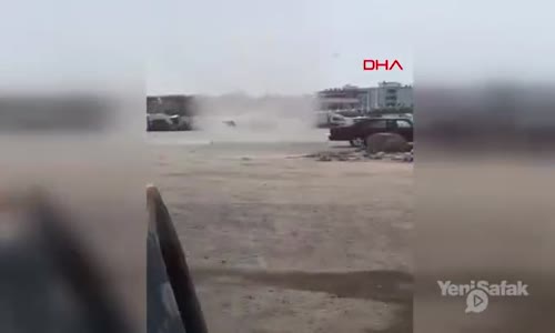 Pazar Yerini Hortum Vurdu