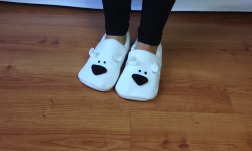 Ayıcıklı Patik Yapımı-Dıy