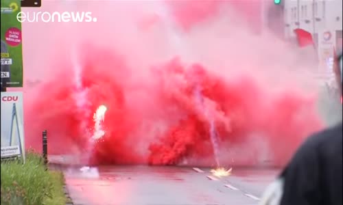 Almanya İçin Alternatif Partisi'nin Köln'deki Kongresi Öncesinde Olaylar Çıktı 