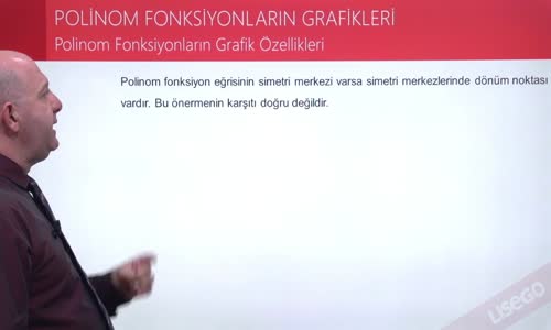 EBA MATEMATİK 2  LİSE 4 TÜREV-POLİNOM FONKSİYONLARIN GRAFİK ÖZELLİKLERİ
