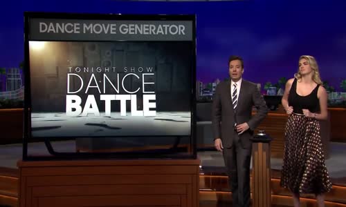 Jimmy Fallon ve Kate Upton'dan Eğlenceli Dans Kapışması