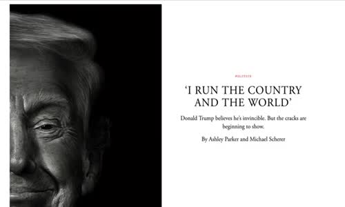 I RUN THE COUNTRY AND THE WORLD! THE ALL SEEING EYE OF THE NEW WORLD ORDERS ARCHITECT DONALD TRUMP