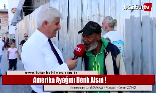 Amerika'ya Meydan Okuyan Kasımpaşalı Arap
