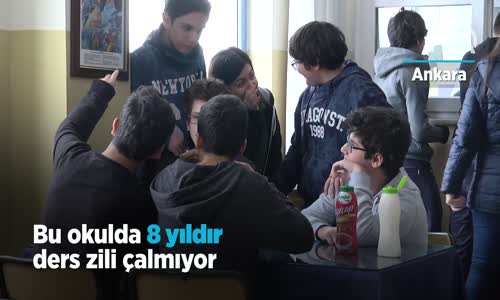 8 Yıldır Ders Zili Çalmayan Okul