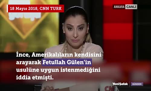 Kılıçdaroğlu İnce'nin Amerikalılar Yalanını Ortaya Çıkardı