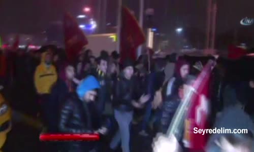 Taraftarlar Teröre Karşı Bir Arada