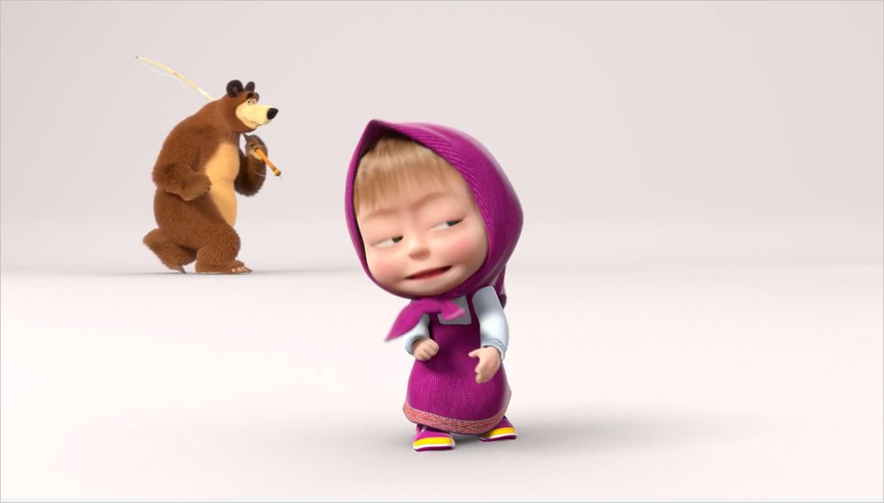 Maşa İle Koca Ayı - Bıyıklı Ve Çizgili - Şimdi Düzgünce Tanıştırılabiliriz