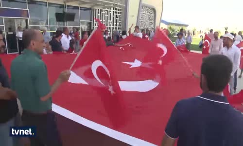 Taburcu Olan 15 Temmuz Gazisi Sevgi Gösterileriyle Karşılandı