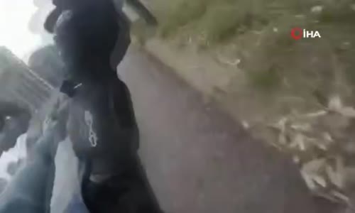 İstanbul’da motosikletlilerin ölümden döndüğü kazalar kamerada 