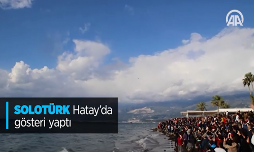 Solotürk Hatay' da Gösteri Yaptı