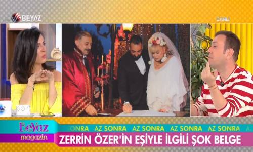 Zerrin Özer'in Eşi Murat Akıncı Hakkında Dikkat Çeken Belge