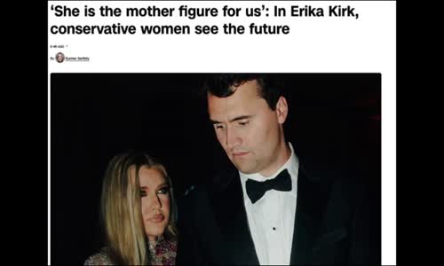 IT KEEPS GETTING STRANGER! ERIKA KIRK POSTS GOODBYE TO CHARLIE & REFERENCES - GOAT & RED BRACLET!