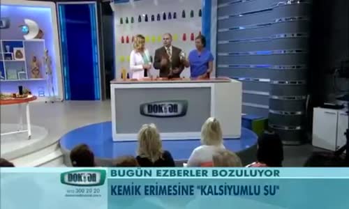 Kemik Erimesini Önleyen Kalsiyumlu Su