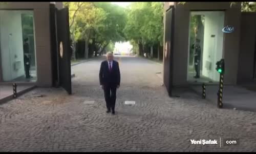 Binali Yıldırım'dan Güldüren Uğurlama