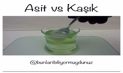 Asit Ve Kaşık 