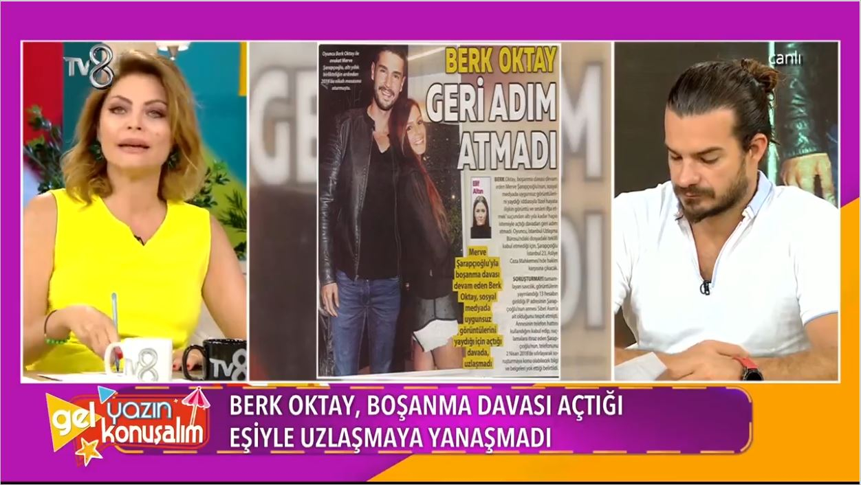 Berk Oktay İle Eşi Boşanma Konusunda Uzlaşamadılar