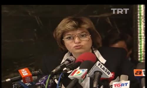 Tansu Çiller'in 1994 Yılı Seçimleri Sonrası Basın Toplantısı 