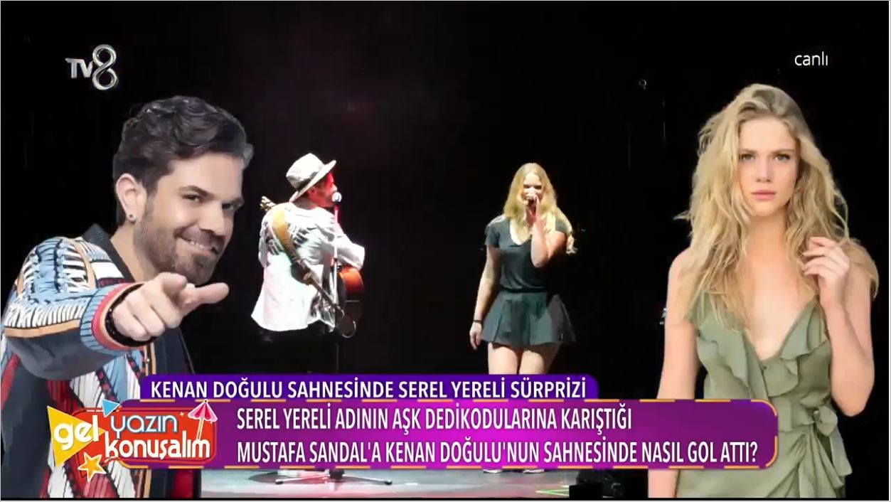 Serel Yereli'den Mustafa Sandal'a Olay Gönderme