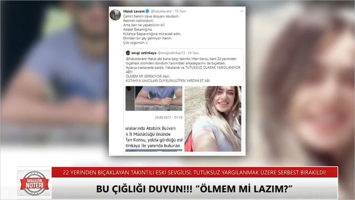 Şok - 22 Yeri̇nden Bıçaklayan Takıntılı Eski̇ Sevgi̇li̇ Serbest Bırakıldı