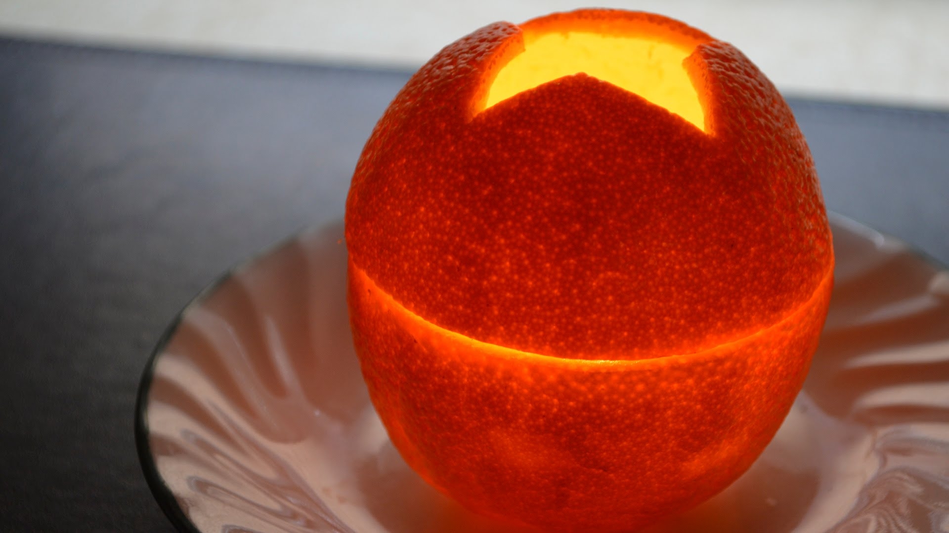 Portakaldan Mum Nasıl Yapılır?