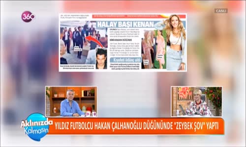 Yıldız Futbolcu Hakan Çalhanoğlu  Düğününde Zeybek Şov Yaptı