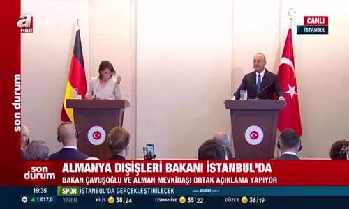Dışişleri Bakanı Mevlüt Çavuşoğlu'ndan Alman mevkidaşı Baerbock'a Osman Kavala tepkisi!
