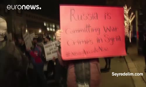 Halep Dramı Binlerce Kişiyi Sokağa Döktü